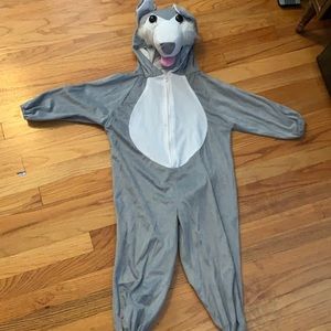 Big bad wolf kids Halloween costume boys girls dress up size Medium 4-5